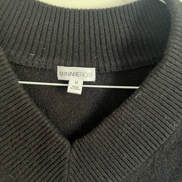 Minnie Rose Cashmere Sweater size M - Picture 2 of 2